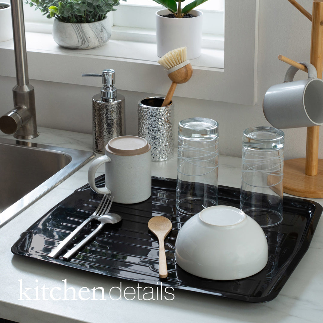 Drain Board 15x18 BLACK Kenned