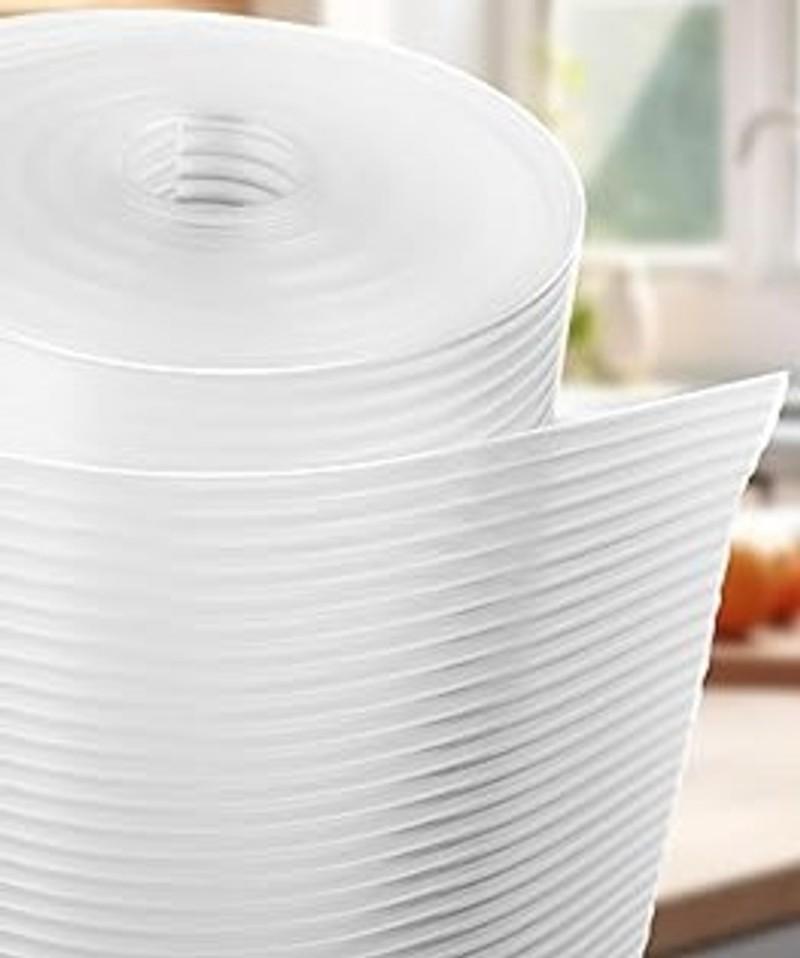 Liner Clear Ribbed 26"x10'