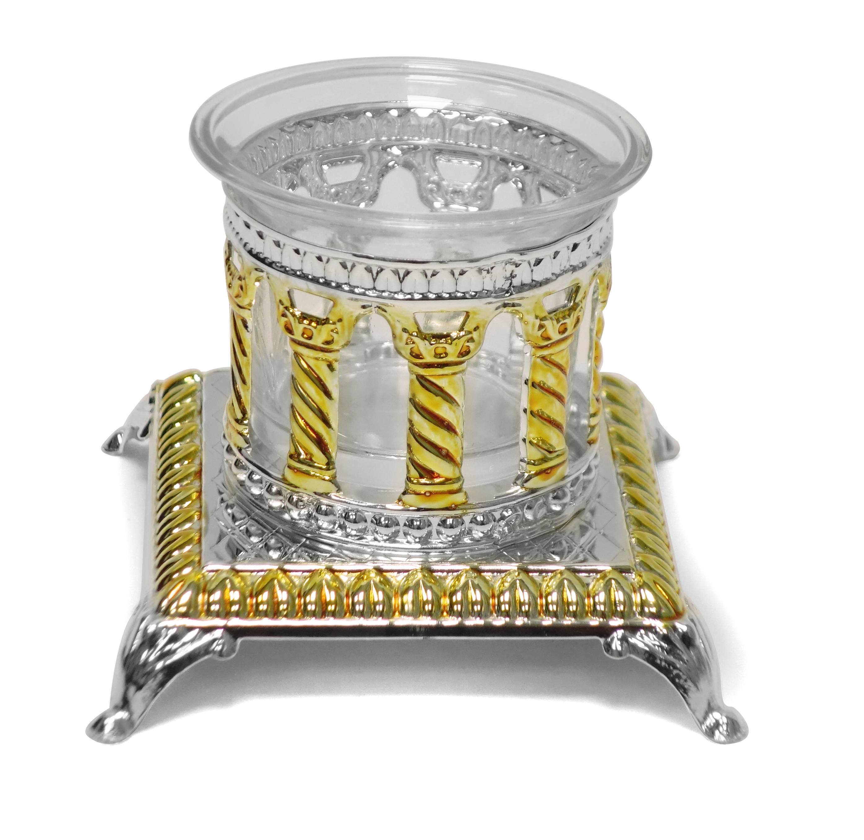 Salt Dish SlvGld_Palace_Single