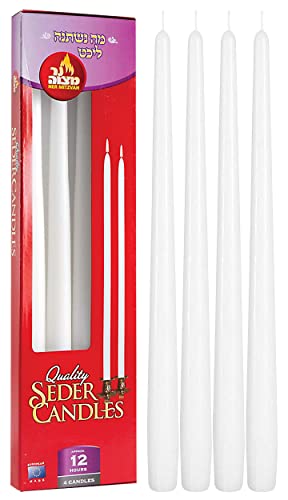 Seder Candle European 12hr 4pk