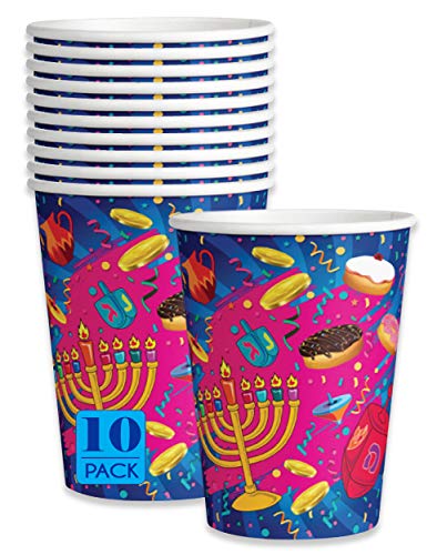 9oz Cup Multi 10c KC Chanukah