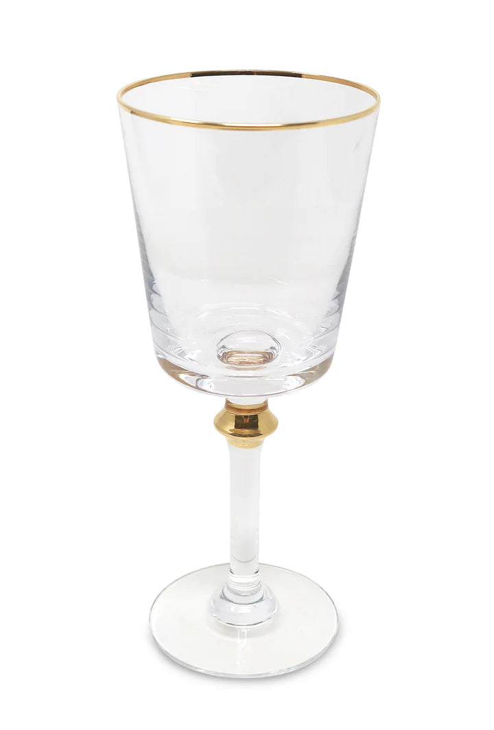 Stem Glass 11oz 6ct w/Gold