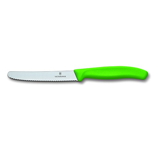 Victorinox 4½" Wavy Rnd GREEN