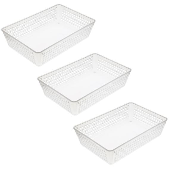Utility Basket 6x9 3pk. Clear