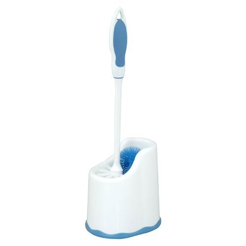 Toilet Brush w/Lip+Pan Whit SP