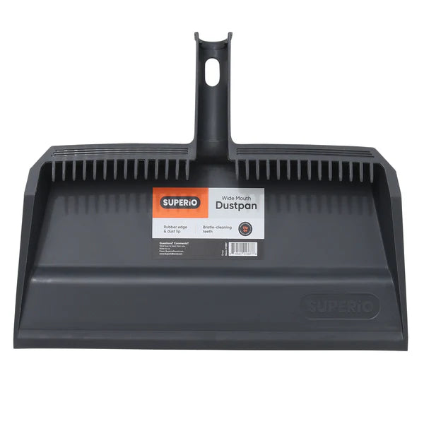 Dustpan-16" Wide-DGrey-SUPERIO