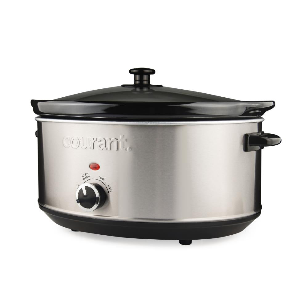 7qt Oval Slow Cooker SS Coura