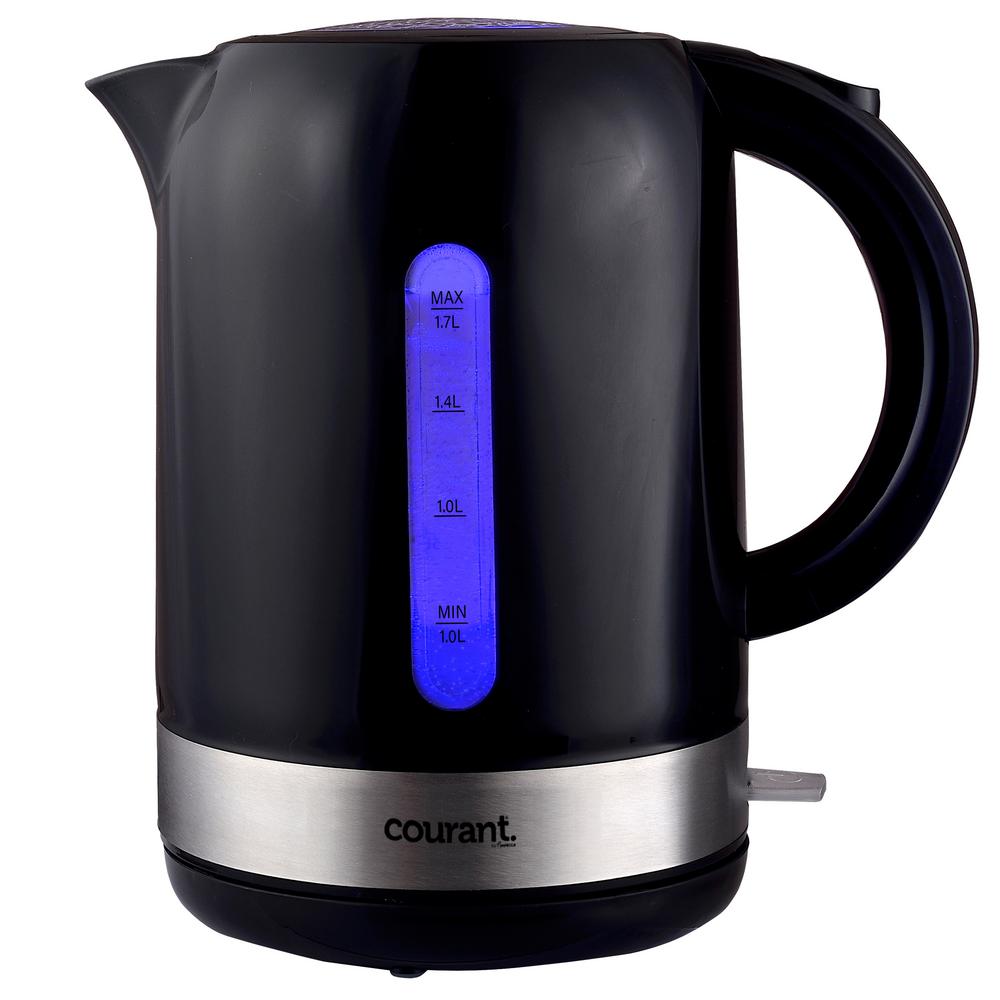 Cordless Kettle 1.7L BLK Coura