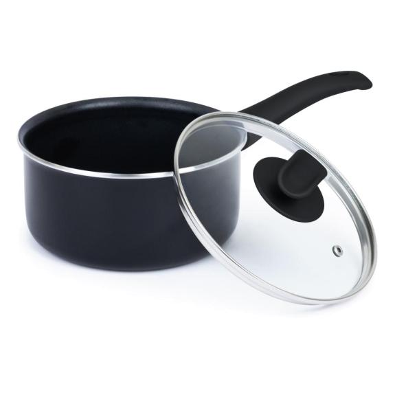 1qt SS Saucepan YBM Black