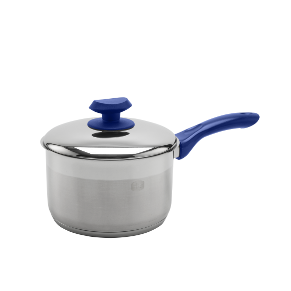 3.5qt SS Saucepan YBM Blue