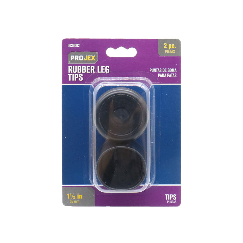 Rubber Leg Tip 1.5" BK Projex