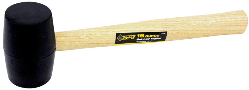 Rubber Mallet 16oz Wood handle