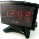 Westclox LED Alarm Clock TypeC