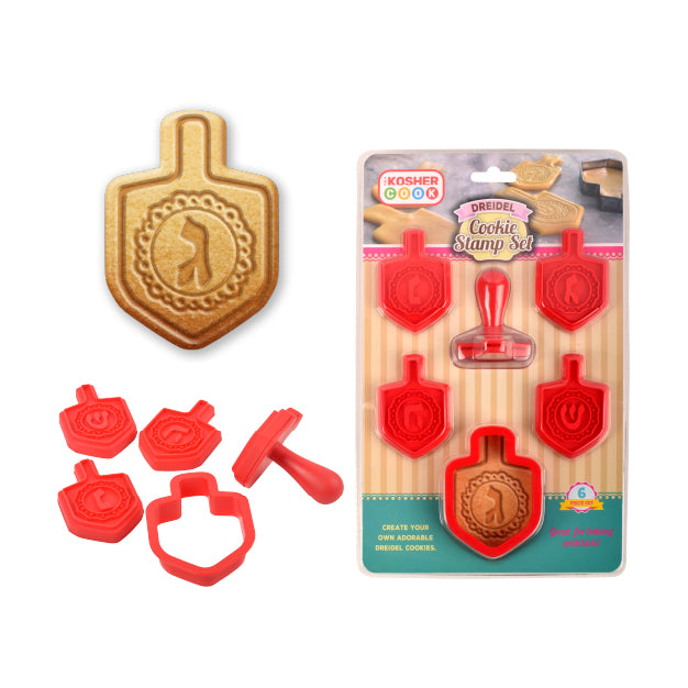Cookie Stamps s/6 Dreidel KC