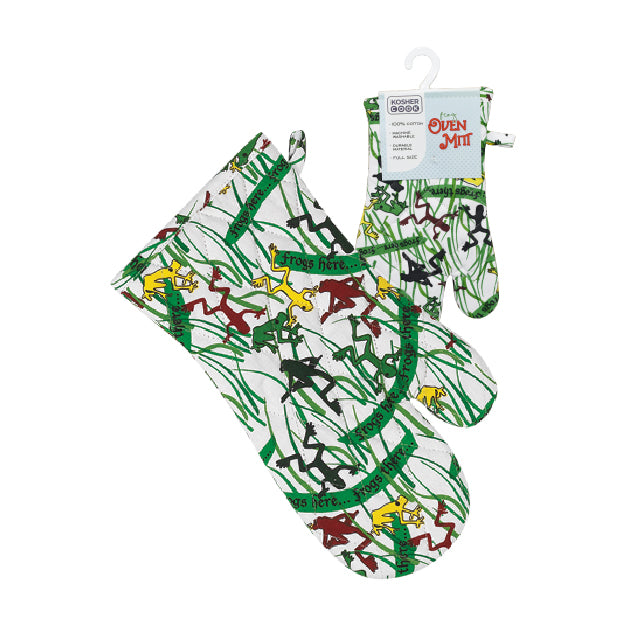 Oven Mitt Frog Patern KC