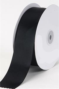 Satin 1/4x25y Black
