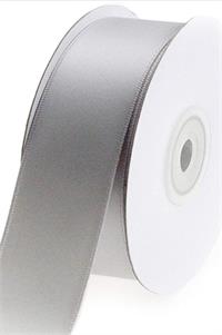 Satin 3/8"x25y Grey